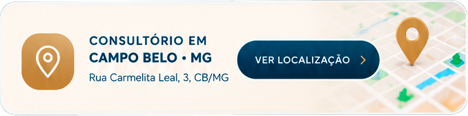 Consultório em Campo Belo, MG – Rua Carmelita Leal, 3 CB/MG – VER LOCALIZAÇÃO